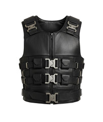 Blade Wesley Snipes Inspired Vampire Hunter Leather Vest