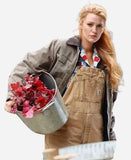 Blake Lively Movie It Ends with Us 2024 Lily Bloom Grey Cotton Jacket