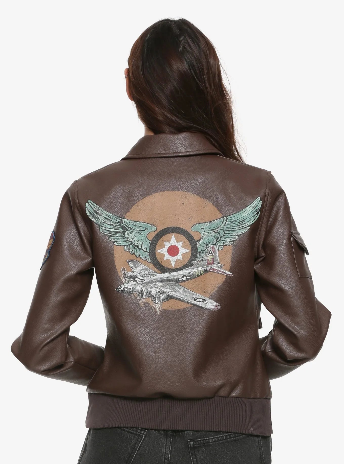 captain marvel leather jacket

