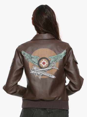 captain marvel leather jacket

