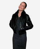 Brie Larson Leather Jacket