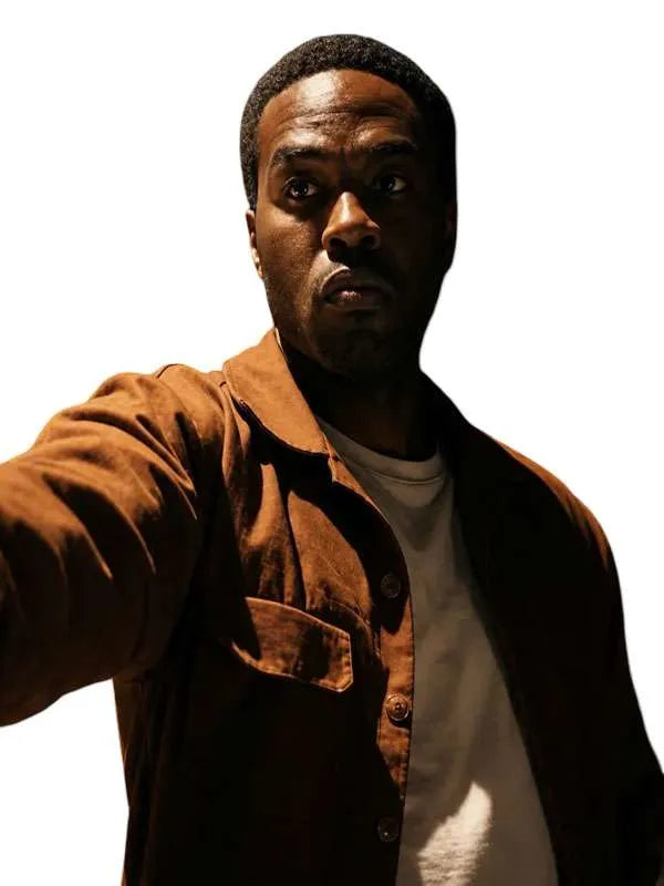 By Any Means 2026 Yahya Abdul-Mateen II Brown Jacket
