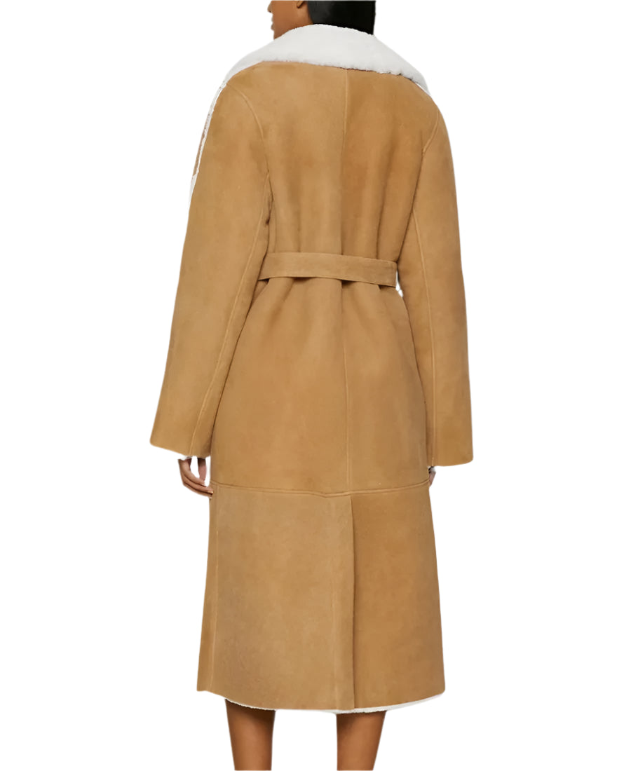 Emily In Paris S04 Camille Japy Shearling Coat