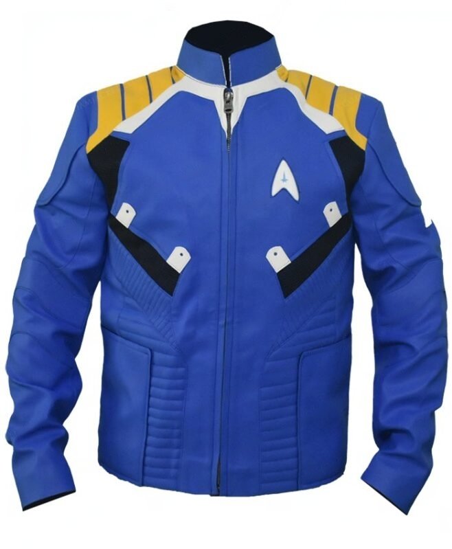 Star Trek Beyond Blue Uniform Captain James Krik Jacket