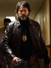 Dead Man’s Wire 2026 Cary Elwes Leather Jacket