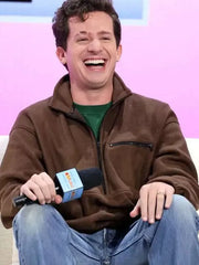 Charlie Puth 2026 Brown Jacket