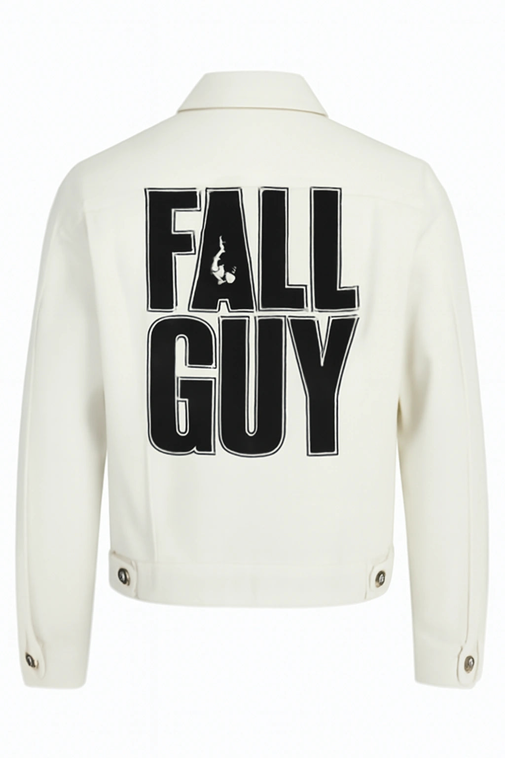 Ryan Gosling The Fall Guy White Leather SNL Jacket