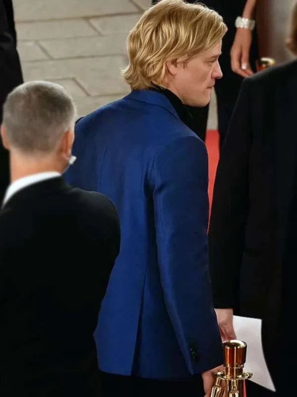 Tom Rhys Harries Clay face Blue Blazer