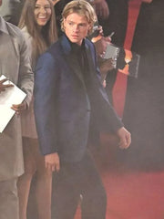 Tom Rhys Harries Clay face Blue Blazer