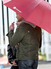 Tom Rhys Harries Clay face Green Cotton Jacket