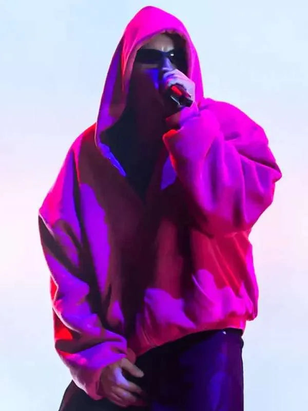 Coachella 2026 Justin Bieber Pink Hoodie