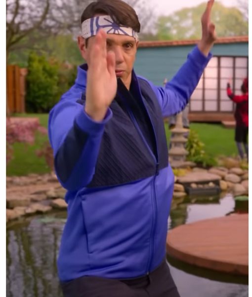 Cobra Kai Daniel LaRusso Blue Jacket