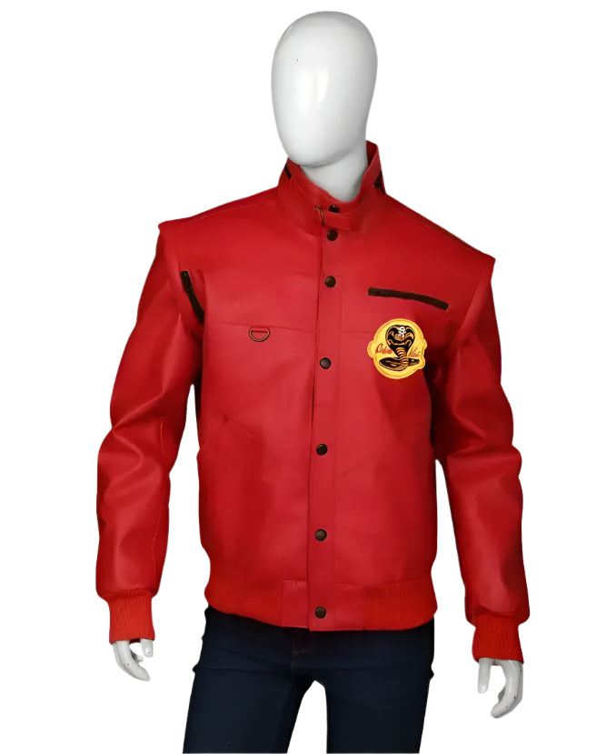 Johnny Lawrence Cobra Kai Red Jacket