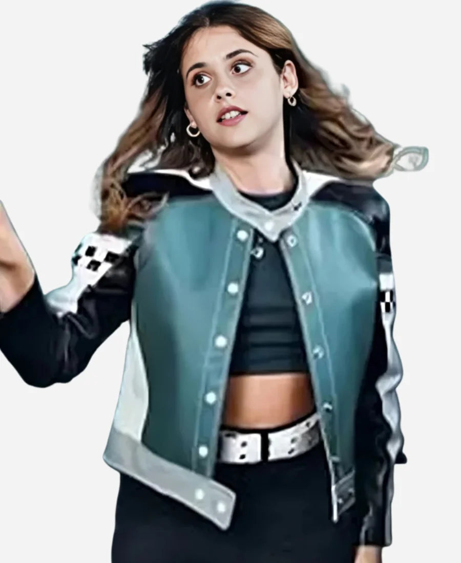 Culpa Tuya 2024 Nicole Wallace Leather Jacket