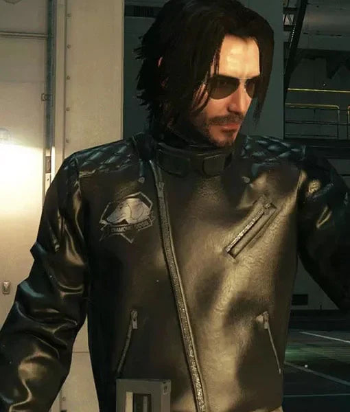 Cyberpunk 2077 Johnny Silverhand Leather Jacket