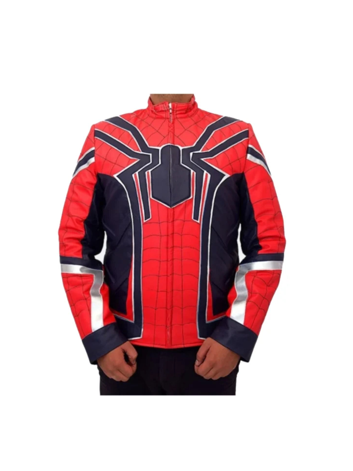 DC Comics Spiderman Cosplay Leather Jacket