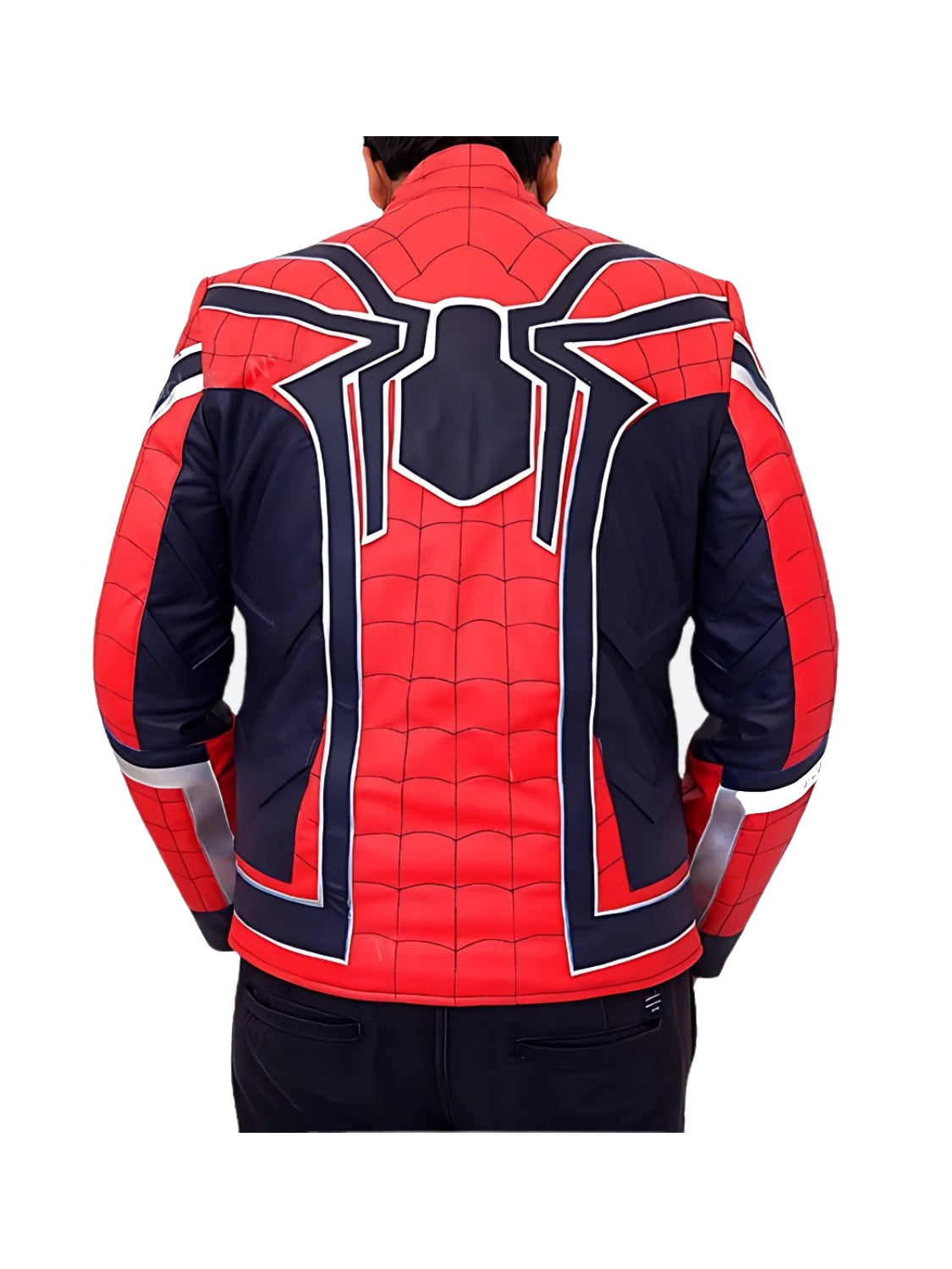 DC Comics Spiderman Cosplay Leather Jacket