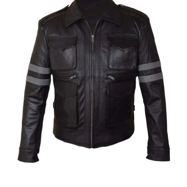 Leon Kennedy Resident Evil 6 Leather Jacket