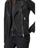 Dalby Gold Women's Motorcycle Jacket | Lambskin Leather Jacket Women