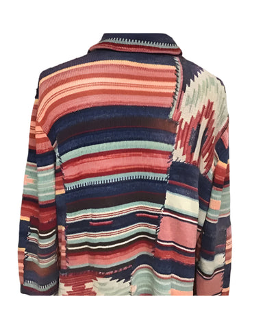 The Boys S04 Rosemarie DeWitt Rainbow Aztec Cardigan