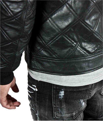 DavidBeckhamDiamondQuiltedBlackLeatherJacket_7