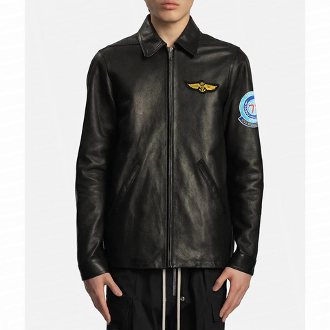 Top Gun Charlie Leather Jacket