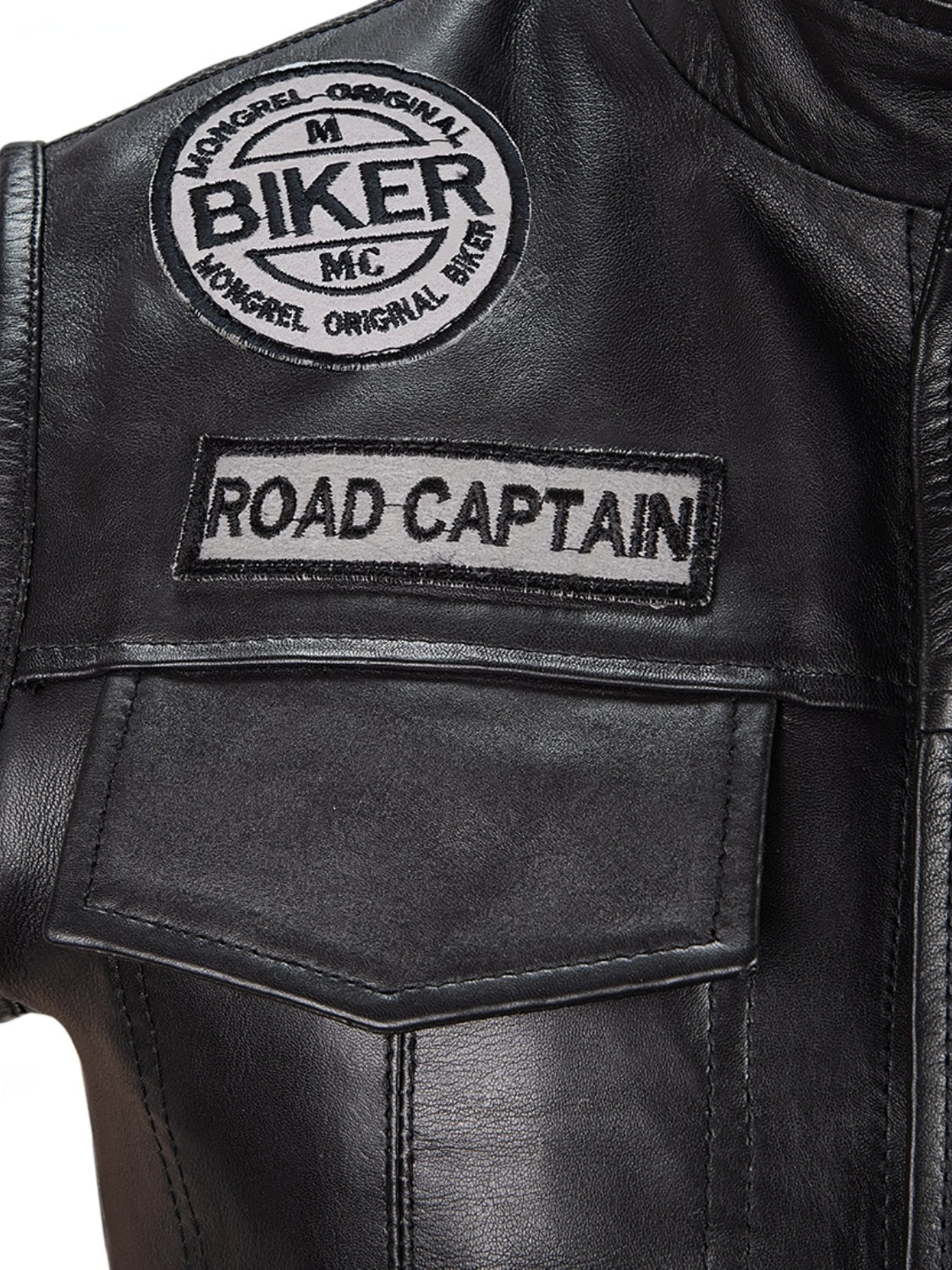 Deacon St. John Leather Vest Days Gone Biker Vest