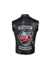 Deacon St. John Leather Vest