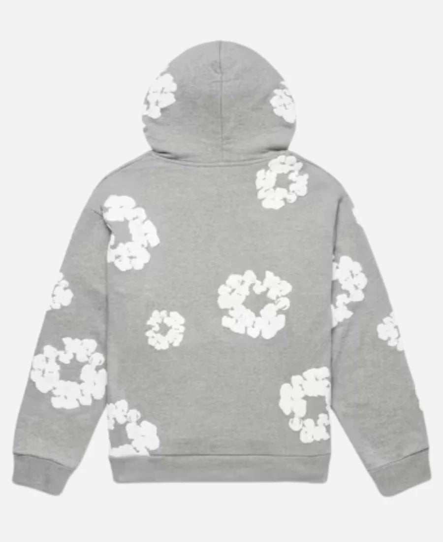 Grey Denim Tears Pullover Hoodie