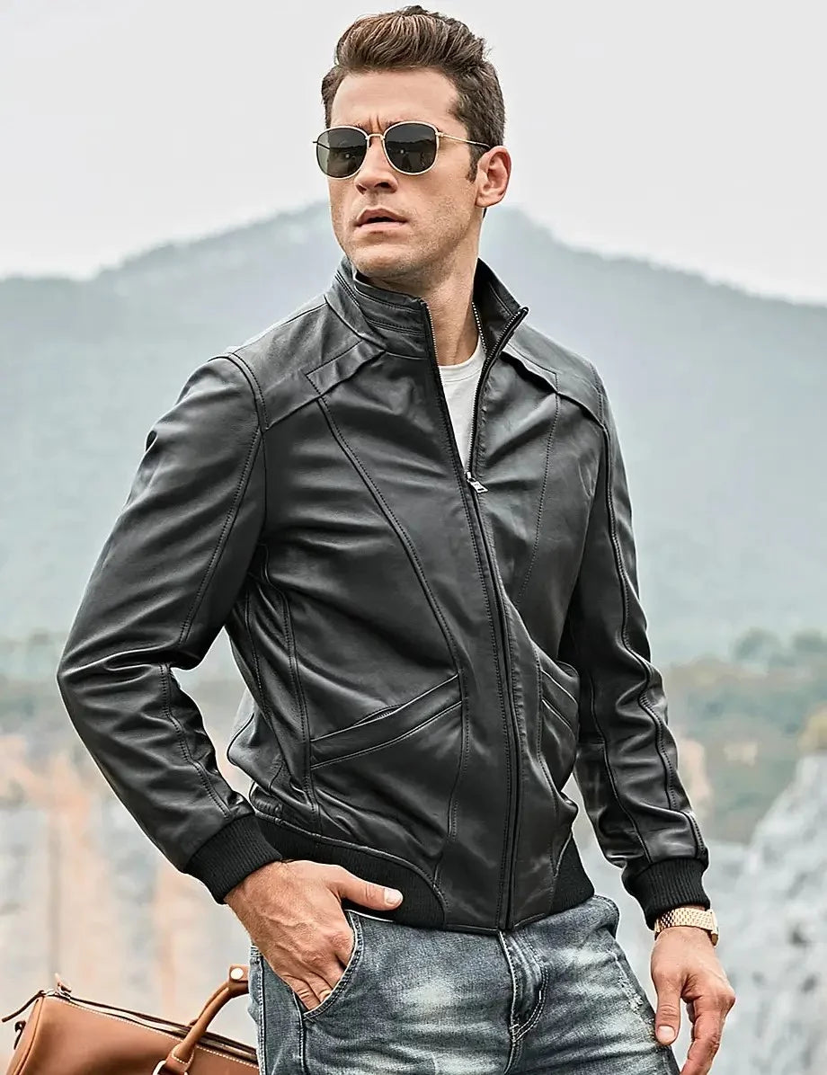 Carhartt Detroit Jacket For Bikers | Leather Biker Jacket Mens