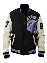  Eddie Murphy Detroit Lions Varsity Jacket