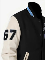  Eddie Murphy Detroit Lions Varsity Jacket