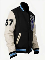  Eddie Murphy Detroit Lions Varsity Jacket