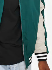 Playboy Green Varsity Jacket