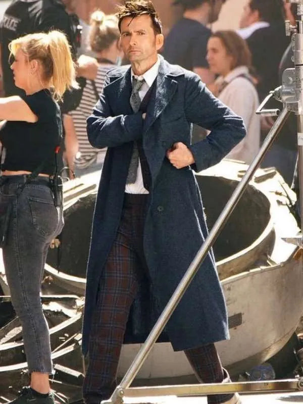 David Tennant Doctor Who S014 Blue Coat