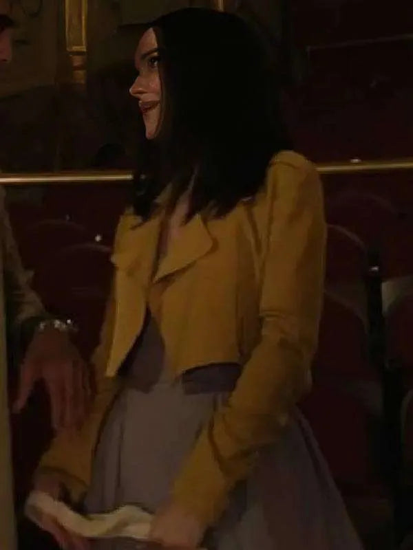 56 Days 2026 Dove Cameron Yellow Blazer