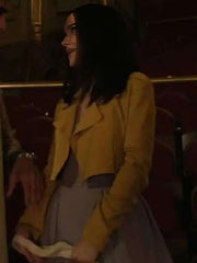 56 Days 2026 Dove Cameron Yellow Blazer