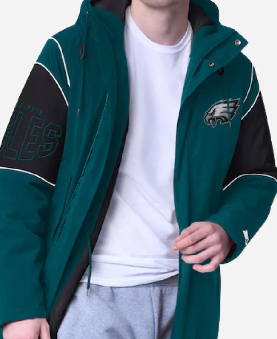 Philadelphia Eagles Starter Dynasty Polyfill Stadium Jacket