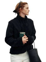 Emma Watson Los Angeles 2026 Black Jacket