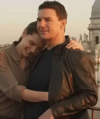 Ethan Hunt Mission Impossible Dead Reckoning Part One Leather Jacket