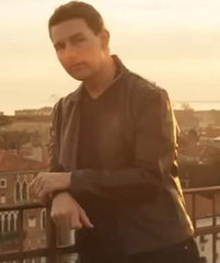 Ethan Hunt Mission Impossible Dead Reckoning Part One Leather Jacket