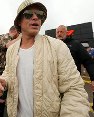 F1 British Grand Prix Brad Pitt Quilted Jacket