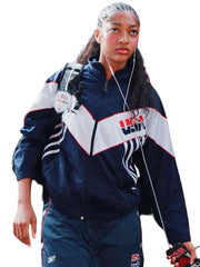 Angel Reese FIBA WWC 2026 USA Track Jacket

