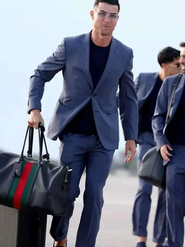 Cristiano Ronaldo FIFA World Cup 2026 Blue Suit
