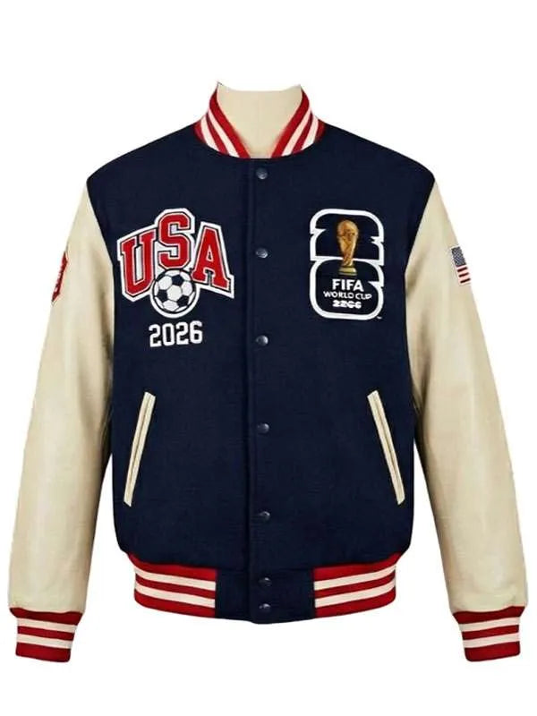 FIFA World Cup 2026 USA Varsity Jacket
