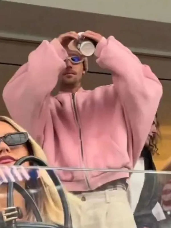 FIFA World Cup 2026 Justin Bieber Pink Hoodie