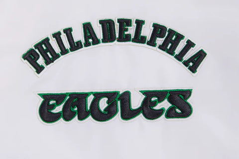 NFL PHILADELPHIA EAGLES RETRO CLASSIC MEN'S RIB SATIN JACKET