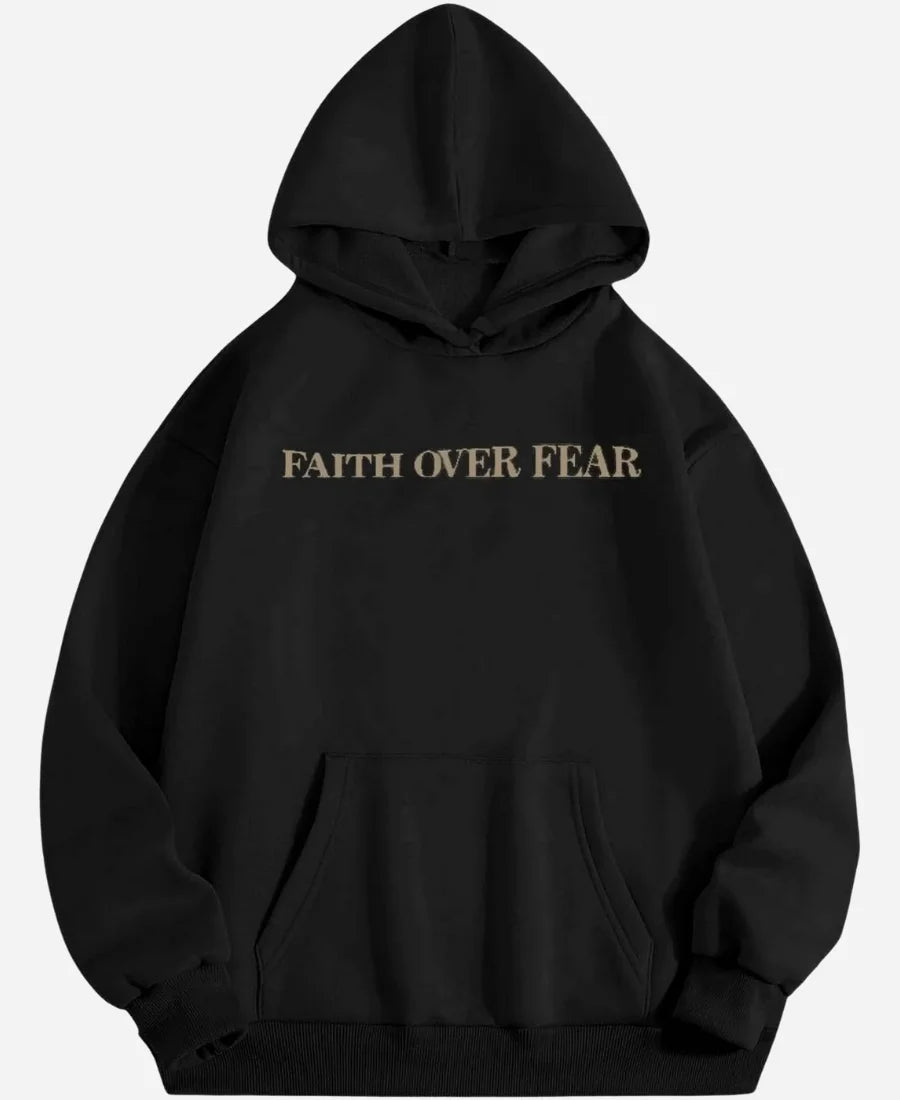 Faith Over Fear Pullover Hoodie