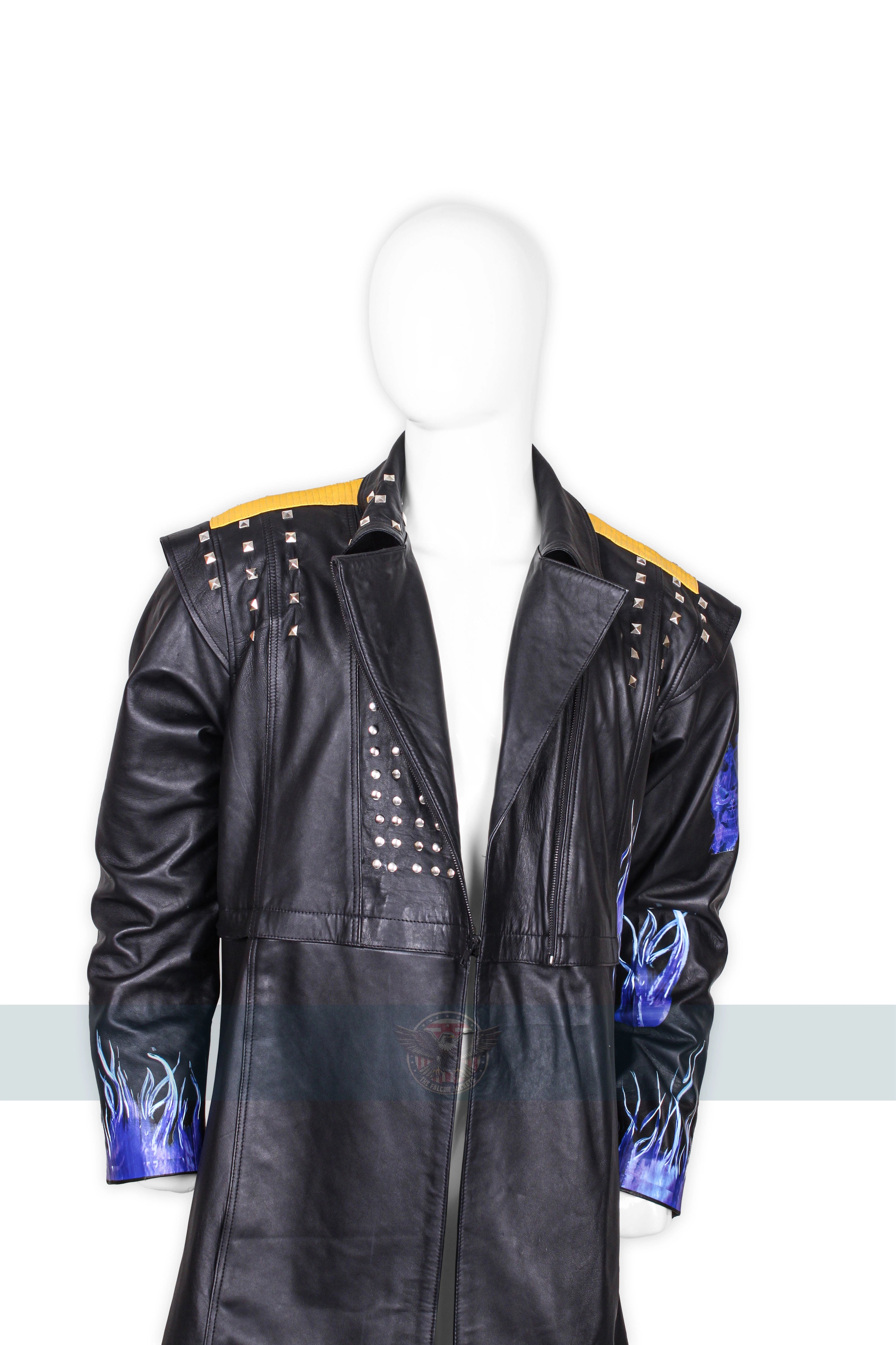 Descendants 3 Hades Leather Trench Coat 
