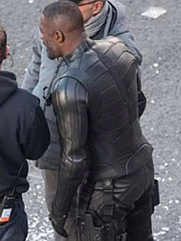 Idris Elba leather jacket

